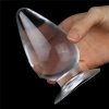 Flawless clear anal plug 4.5''